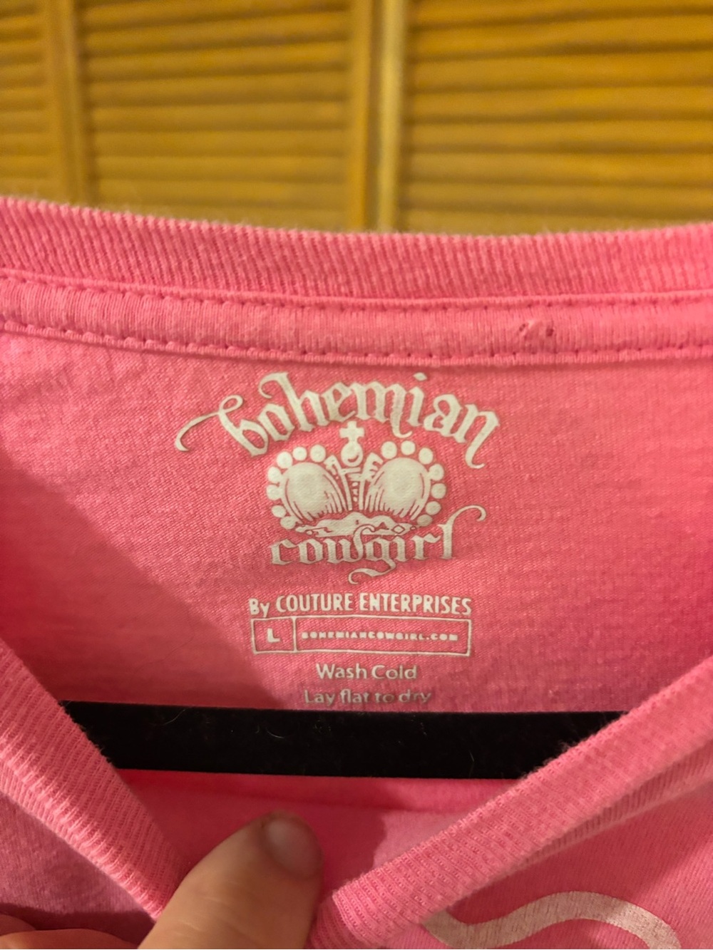 Country Festival Cropped Bohemian Cowgirl Pink Graphic Tee Girl’s Trip Rodeo - Picture 6 of 8
